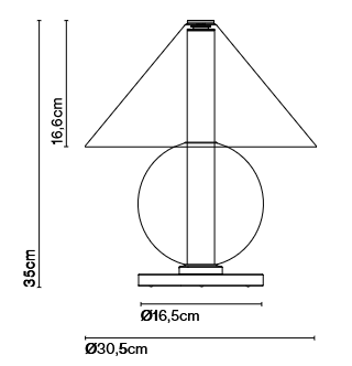 lampa  stołowa, lampa Marset