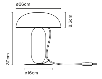 lampa stołowa, lampa biurkowa Marset