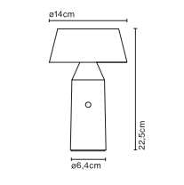 lampa stołowa, lampa biurkowa Marset
