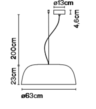 lampa wisząca, lampa Marset