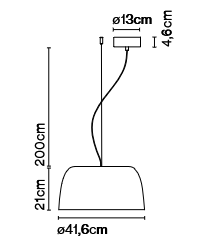 lampa wisząca, lampa Marset