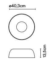 lampa sufitowa, lampa Marset
