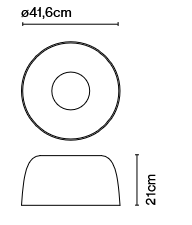 lampa sufitowa, lampa Marset