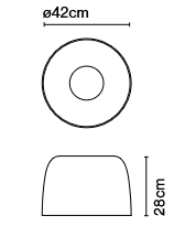 lampa sufitowa, lampa Marset