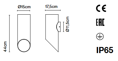 lampa ogrodowa, lampa zewnętrzna Marset