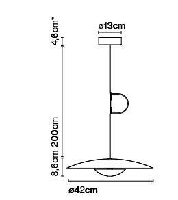lampa wisząca, lampa Marset