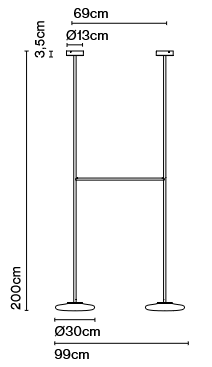 lampa wisząca, lampa sufitowa Marset