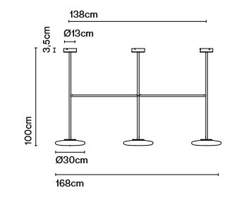 lampa wisząca, lampa sufitowa Marset