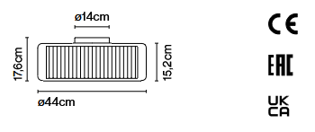lampa sufitowa, lampa Marset