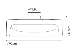 lampa wisząca, lampa sufitowa Marset