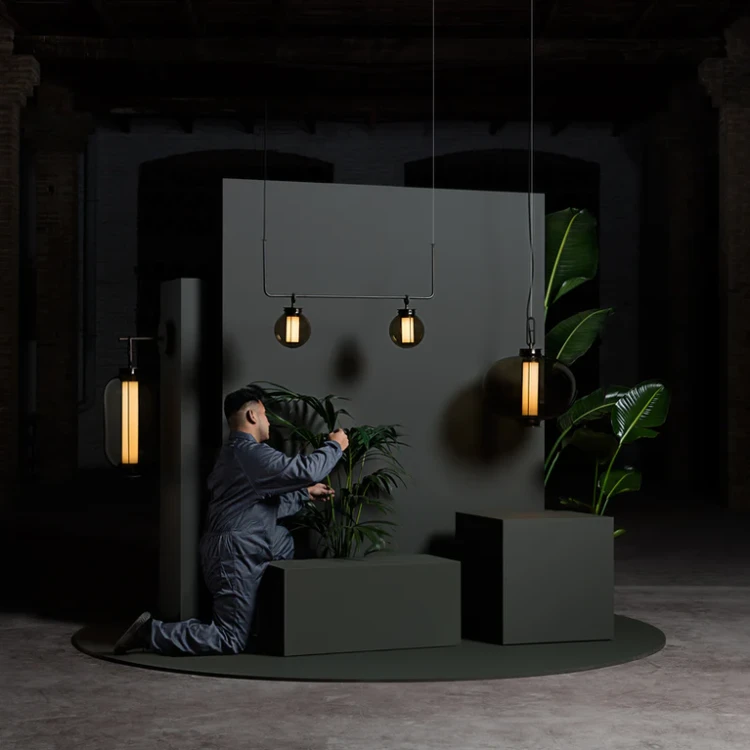 lampa wisząca, lampa sufitowa Parachilna
