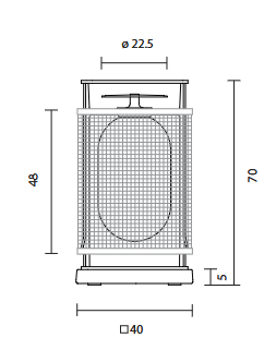 lampa podłogowa, lampa Parachilna