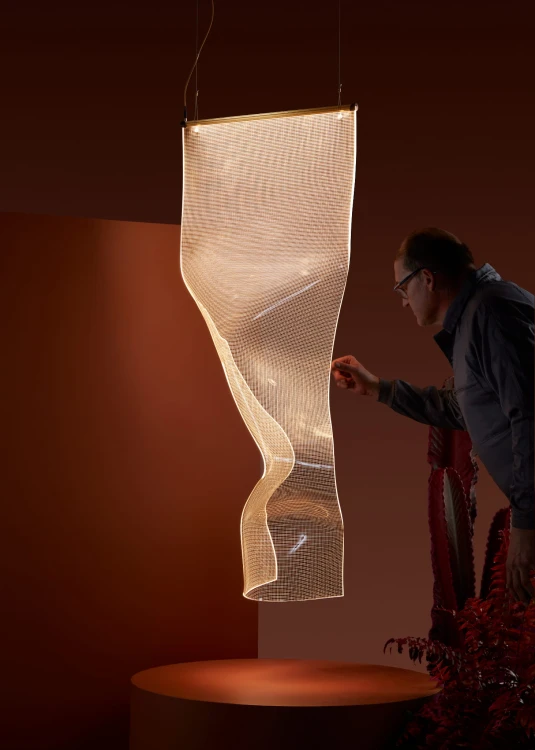 lampa wisząca, lampa Parachilna