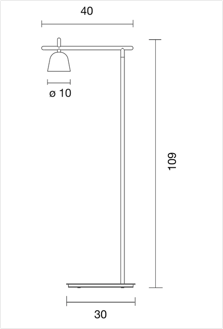 lampa podłogowa, lampa Parachilna