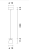 lampa sufitowa, lampa wisząca Parachilna