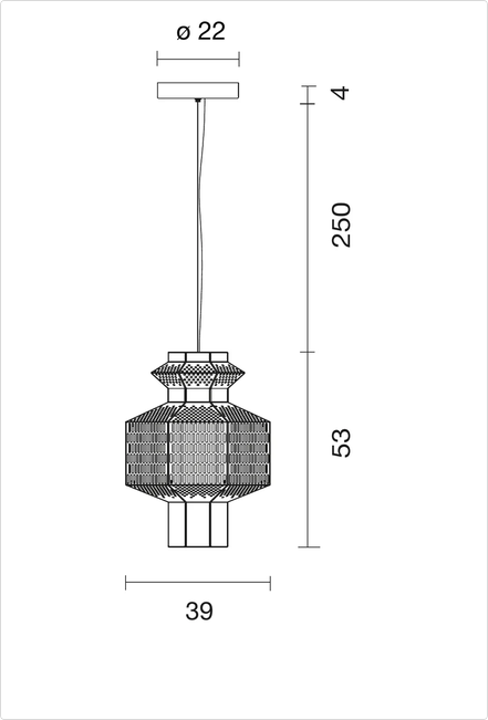 lampa sufitowa, lampa wisząca Parachilna