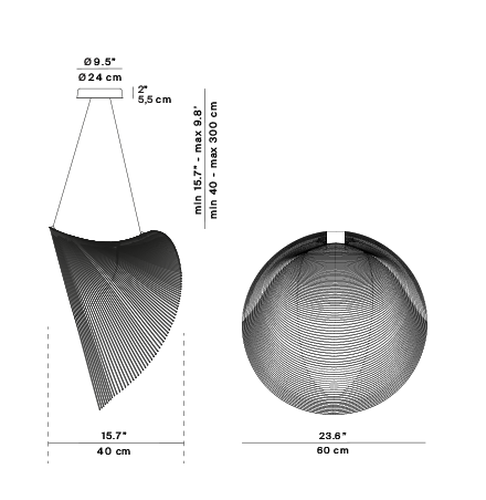 lampa sufitowa, lampa wisząca Luceplan