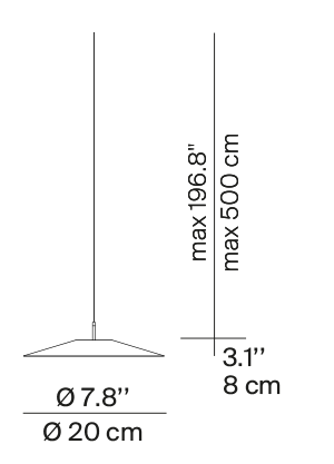 lampa sufitowa, lampa wisząca Luceplan