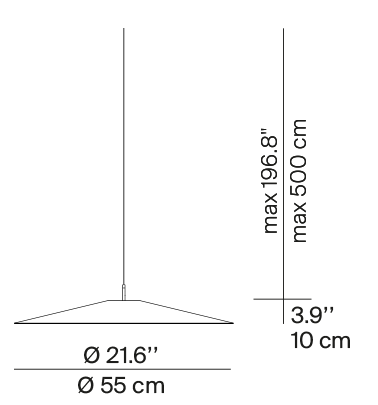 lampa sufitowa, lampa wisząca Luceplan